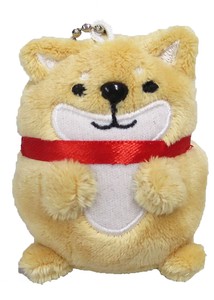 Phone Strap soft and fluffy Dog Shibata-san