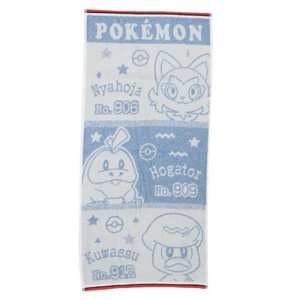 Hand Towel Jacquard Character Face Pokemon
