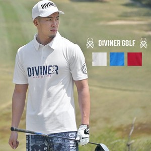 【ゴルフウェア】フロントロゴポロシャツ／DIVINER GOLF