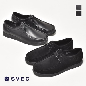 モカシン レースアップシューズ カジュアル スエード 革靴 メンズ SPT325-2 [ SVEC / シュベック ]
