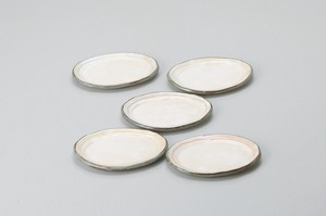 Hasami ware Small Plate Natural Koban Made in Japan