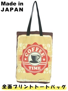 Tote Bag coffee Size M Made in Japan