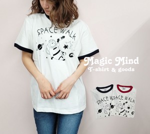 SALE☆【スペースシロクマ】リンガーTシャツ