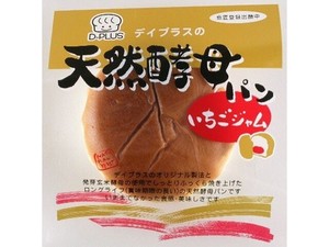 デイプラス 天然酵母パン いちごジャム 1個 x12 【パン】