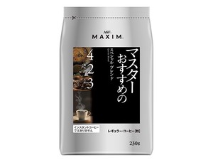 AGF マキシム マスターおすすめスペシャルブレンド 粉 230g x12 【コーヒー】