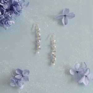 〔14kgf〕紫陽花のランダムピアス(pierced earrings)