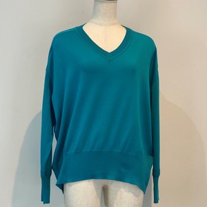 Sweater/Knitwear V-Neck cotton Made in Japan