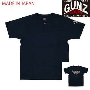 GUNZ APACHE Pt. S/S HENLEY NECK SHIRT (ヘンリーネックシャツ)