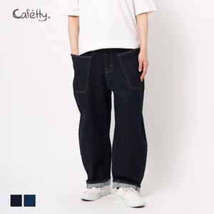 Denim Full-Length Pant cafetty Wide