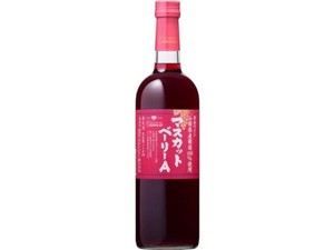 シャンモリ 山梨県産 マスカットベリーA 720ml【赤ワイン】【日本ワイン】