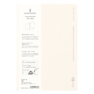 Kleid Notebook White B6 Size Grid