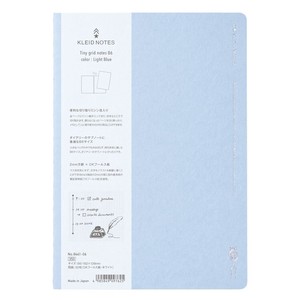 Kleid Notebook Blue B6 Size Grid