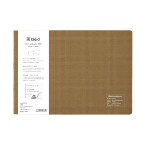 Kleid Notebook Grid Camel 2mm