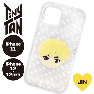 TinyTAN フェイスクリアiPhoneケース (Jin)【iPhone11】 【iPhone12/12Pro】