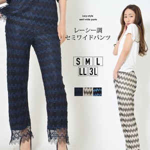 Full-Length Pant Waist L Wide Pants Ladies' M 9/10 length