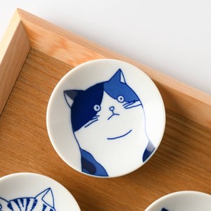 猫 SHICHITA シチタ 8cm豆皿 ミケ[日本製/美濃焼/和食器]