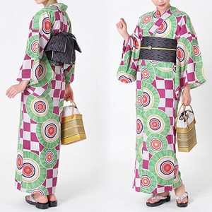 Kimono/Yukata single item Polyester Ladies'