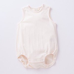 Babies Underwear Sleeveless Rompers Organic Cotton Made in Japan