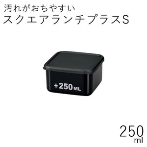 【弁当箱】スクエアランチプラスS 250ml