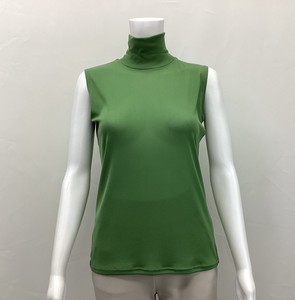 T-shirt Bottle Neck Tops Ladies' Cut-and-sew