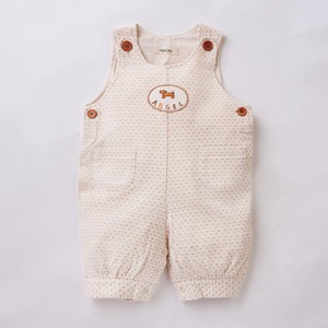 Kids' Overall Oversized Organic Cotton Polka Dot Made in Japan