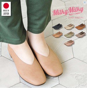基本款女鞋 女士 浅口鞋 低跟 简洁 1.5cm 日本制造