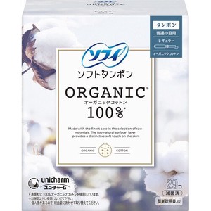 ユニ・チャーム ソフィ ソフトタンポンオーガニック100% レギュラー 29個
