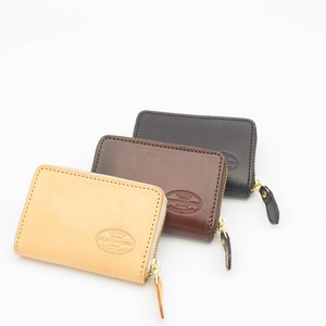 Wallet Mini Genuine Leather M 3-colors Made in Japan