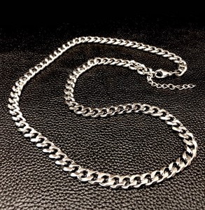 Stainless Steel Chain Necklace M Simple