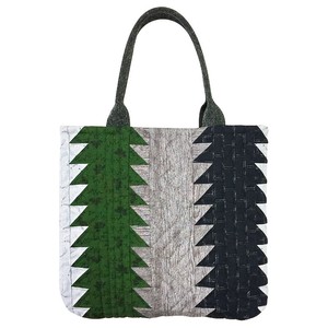 【Yoko Saito】【パッチワークキット】【ハンドメイド】【手作りキット】永遠の木のパターンで作るバッグ