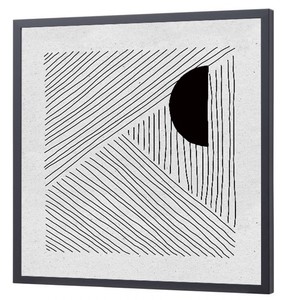 正方形ポスター【抽象画302】北欧　抽象画 アブストラクト 額縁なし