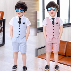 Kids' Suit Vest Formal Kids Set of 4