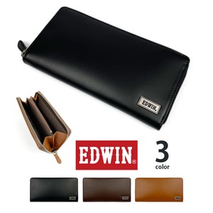Long Wallet EDWIN Round Fastener 3-colors