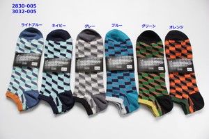 Ankle Socks Socks M 6-colors Made in Japan