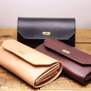 Long Wallet Large Capacity Genuine Leather M 3-colors Made in Japan