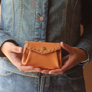 Long Wallet mini Genuine Leather Made in Japan