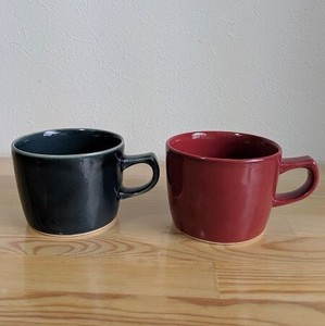 【オリジナル】藍釉・紅釉　ローマグカップ　カフェ　マグカップ　日本製　波佐見焼　父・母の日　コーヒー