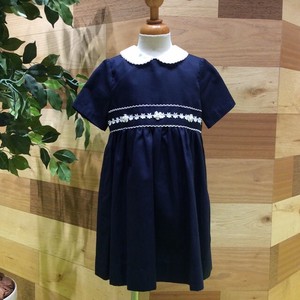 Kids' Casual Dress One-piece Dress Embroidered M Made in Japan
