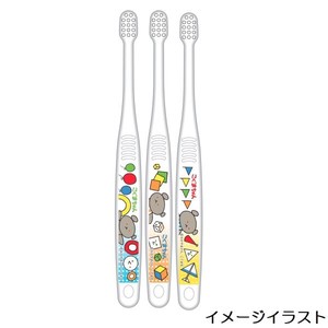 【スケーター】クリア子ども歯ブラシ 3P (乳児用) 【こぐまちゃん】