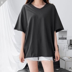 Ladies SALE【トップス】綿　キリッパ　ルーズフィット　半袖　トップス　Tシャツ　Loose T-shirt