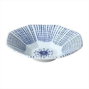 Mino ware Main Dish Bowl Gift Porcelain Cardboard Box