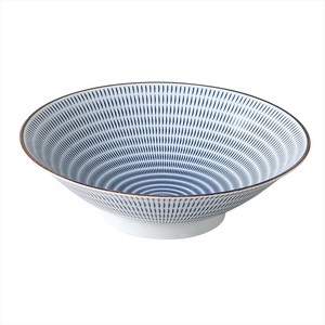 Mino ware Main Dish Bowl Gift Porcelain Cardboard Box