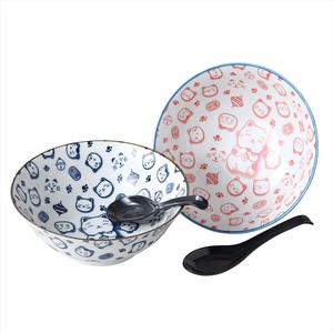 Mino ware Donburi Bowl Gift Porcelain Ramen Bowl