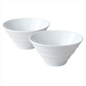 Mino ware Donburi Bowl Gift Porcelain Cardboard Box 2-pcs 18cm