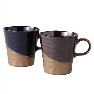 Mino ware Mug Gift Pottery Cardboard Box