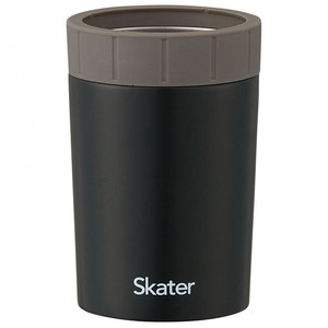 【スケーター】缶ごと入るタンブラー 【ブラック】