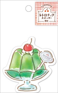 Furukawa Shiko Decoration Retro Chick Sticker Cafe