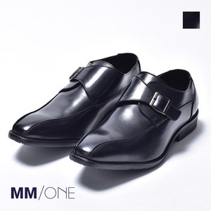[ 定番商品 ] ビジネスシューズ モンクストラップ 革靴 メンズ MPT160-2 [ MM/ONE / エムエムワン ]