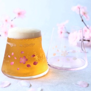 Edo-glass Beer Glass Changes with temperature Clear Made in Japan