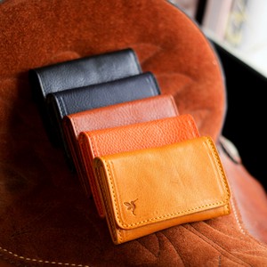 Business Card Case Genuine Leather 5-colors Made in Japan